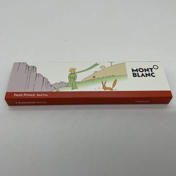 Montblanc Rollerball Refill - Le Petit Prince Red Fox Medium (2 Per Pack) - Picture 3 of 3